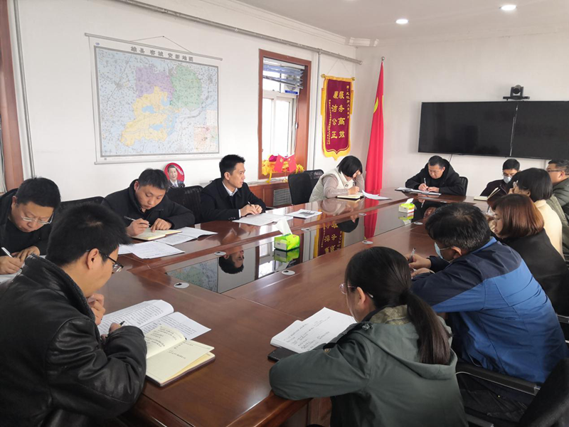 安新县龙化乡组织召开党史学习教育动员部署会