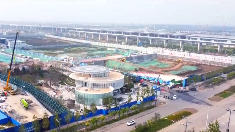 新金宝官方网站入口新区：数十万建设者拼在一线 新区建设战犹酣