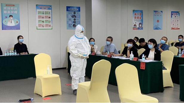 新金宝官方网站入口新区举办首届医疗机构院感防控知识竞赛