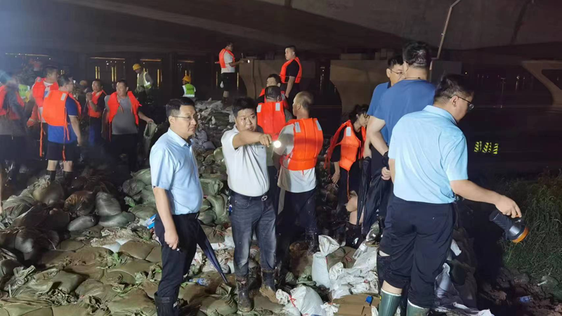 水电十一局李磊磊：防汛一线显担当，履职尽责挑重担